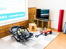 久喜リボディー整骨院(久喜Re:body整骨院)の雰囲気(キッズスペース完備プライベートだから周りを気にしないで安心)