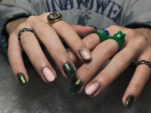 オムネイル 渋谷(HOMME NAIL)/マグネットネイル ¥7.100