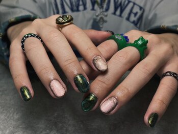 オムネイル 渋谷(HOMME NAIL)/マグネットネイル ¥7.100