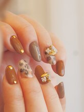 トゥデイム(TODAY'm)/秋デザインネイル