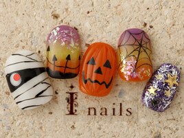 ハロウィンネイル11500円