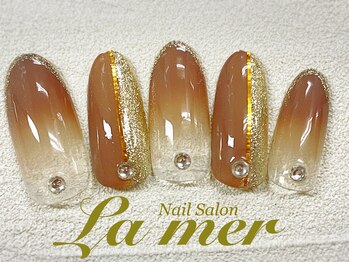 ラメール(La mer)/★ハンド定額ネイル★ ￥7700