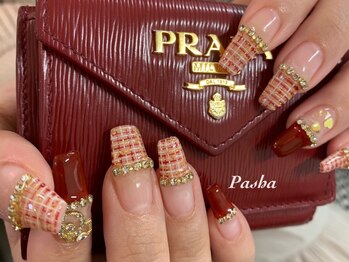 パシャ(Pasha)/tweed &nbsp;nail