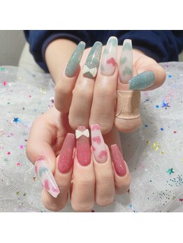 クイーンズビューティーサロン 歌舞伎町店(Queen's beauty salon)/チップ長さだし定額コース