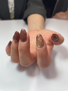 日本庭園　枯山水ネイル