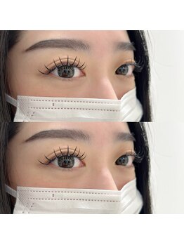アンジェリークアイラッシュ(Angelique Eye Lash)/フラット120 担当　萩原