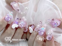 リボンアディクト(ribbon addict)/うるうるネイル