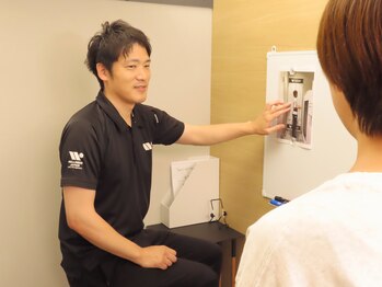 ウェルネス アールイー鍼灸院・整骨院 用賀(WELLNESS RE:鍼灸院・整骨院)/撮影後ご説明