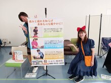 ひかり 整体院/初めてマルシェに参加しました