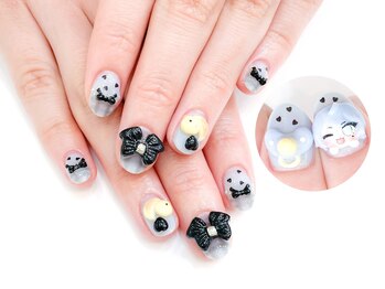 ネイルコレクション ピンク(Nail Collection Pink)/キャラネイル☆XP!A:ないちくん