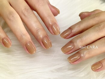 ネイル カラ(nail CARA)の写真/【ワンカラー/ラメグラデーション★何度でも¥4,500】カラーバリエーション豊富であなたのお好みの指先に♪