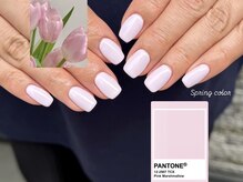 ハズグラスネイル(Haze Grass nail)/春カラー