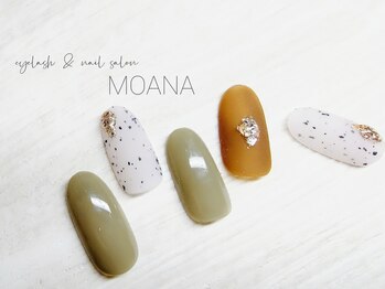モアナ なんば店(MOANA)/ダルメシアンnail♪