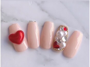 ネイルアイラッシュ アールエビス(R EBISU)/ハートネイル