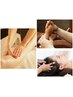 浮腫み対策！Detoxスッキリ60分 【足つぼ～太もも迄・炭酸ドライヘッド】