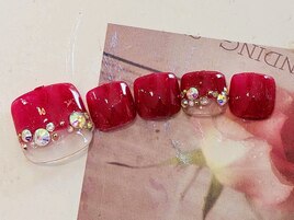 フット定額ネイル☆7700円