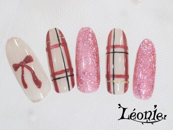 レオニー(Leonie)/チェック×リボンデザイン