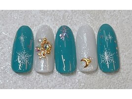 クリスマスネイル