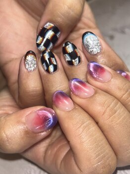 個性派ネイル