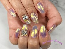 アン ジョーヌドラゴ/【自爪ネイル】オーロラミラー