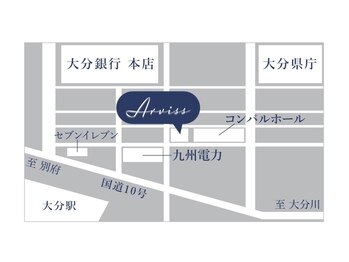 アルヴィス(Arviss)/地図（コンパルホール近隣）