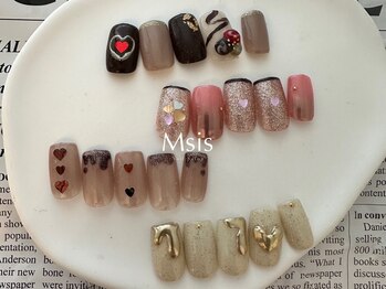 エムシス(Msis)/Valentine nail バレンタイン