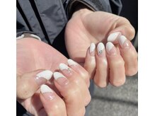 フリーダム(Freedom)/フレンチネイル☆¥8500