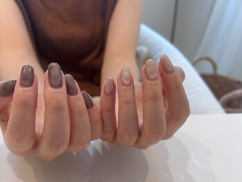アンヴィ(Anvie)の写真/ネイルを綺麗にして充実した1日に♪モチの良さ◎フォルムにこだわった美しい指先を実現♪