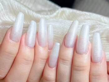 シーアンドビーネイル(C&B Nail)/チップ長さだしワンカラー