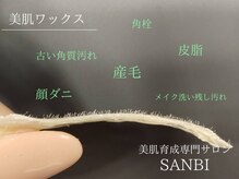 サンビ(SANBI)の雰囲気（梅雨時期に人気な艶肌ワックス！産毛が無くなると艶肌が生まれる）