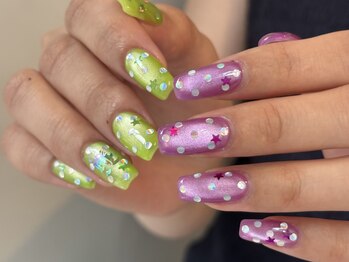 ミニョン 北堀江(mignon)/夏のネオンドット