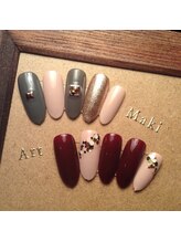 ネイルカフェ マキアート(nail cafe Maki art)/【定額】パラジェル+アート