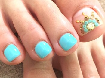 ネイルサロン ティディ(TIDY)/ターコイズフット