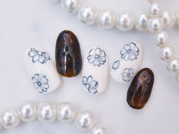 ティアリーネイル コレットマーレ店(Tiary Nail)/お好きなシールを選べます8800円