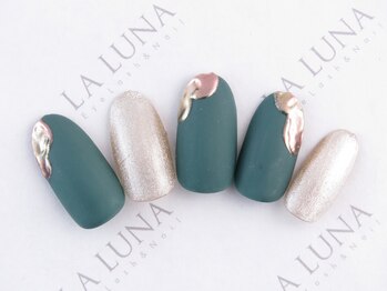 ラルナ ネイルアンドアイラッシュサロン(LA LUNA nail & eyelash salon)/9月10月◇定額ボリューム◇
