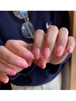 リノン(Linon)/ピンクグラデーション