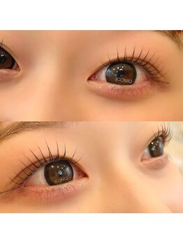 アイコニック ネイルアンドアイ 長久手店(ICONIQ nail&eye)/立ち上げまつ毛パーマ♪
