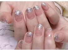 アルーシェ 平井(Alushe)/うる艶シルバーラメグラデ