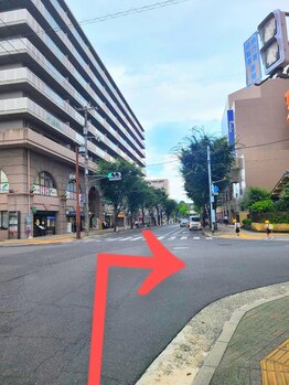 スリープ 五日市駅前店(sleep)/おススメ駐車場までの行き方1♪