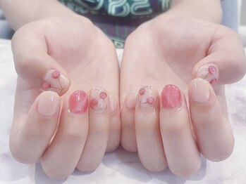 ラルネイル 大宮(Lull. nail)/#さくらんぼネイル #夏ネイル