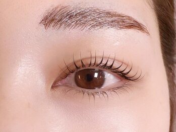 スキン 心斎橋店(skin)の写真/年齢を重ねて増える目元の悩みに◎大人っぽいワンホンstyleも可能！上下まつげパーマ,下まつげ矯正も対応OK