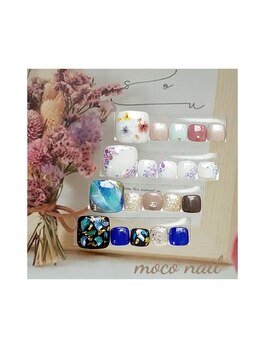 モコネイル(moco nail)/【フット】定額デザイン