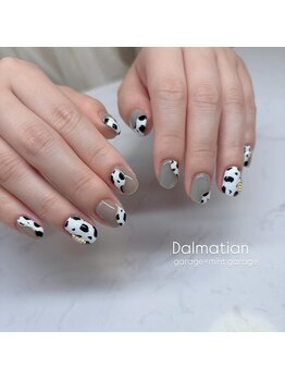 エンズネイル(O’s nail)/ダルメシアンネイル