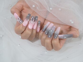 アモーレ(amore)/リボンネイル10450円～