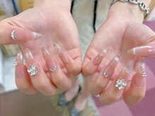 リラネイルサロン/チップ長さだし+やり放題