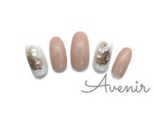 アヴィニール 表参道(Avenir)/大人ぬりかけ　ネイル