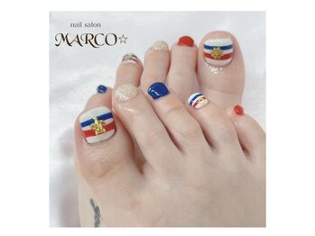 ネイルサロン マルコ(nail salon MARCO)/持ち込みフットネイル