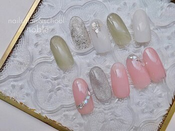 ネイルサロンアンドスクール ノーブル(noble)/サンプルチップ