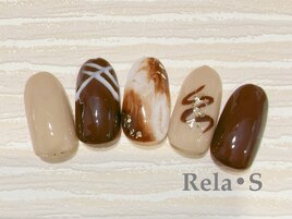 バレンタイン/チョコネイル