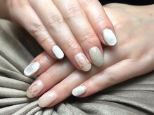 イヴ 新浦安店(Eve)/囲みミラー冬ネイルマグネット